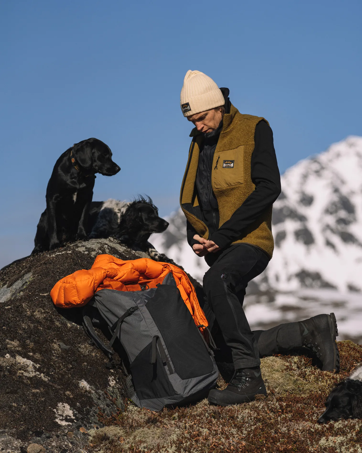 Lundhags Flok Wool Ms Pile Vest^ Västar