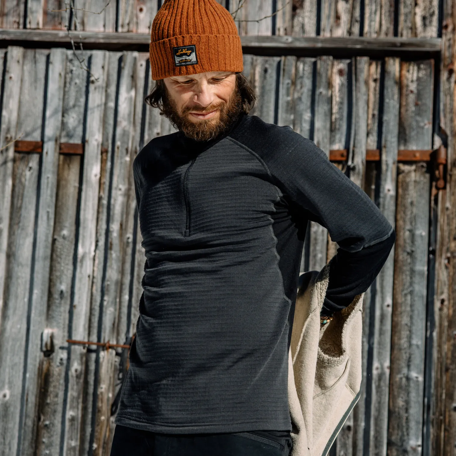 Lundhags Prime Merino Half Zip M^ Underställ