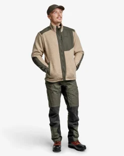 Lundhags Saruk Wool Pile Mid Full Zip M^ Tröjor